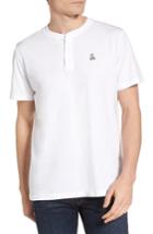 Men's Psycho Bunny Henley T-shirt (s) - White