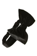 Women's Sole Society Velvet Bow Headband -