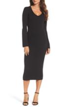 Women's French Connection Virgie Knits Midi Dress - Black