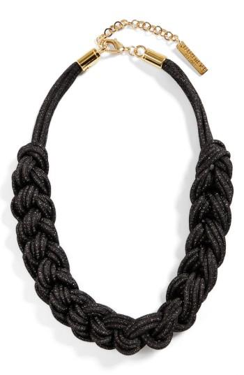 Women's Lafayette 148 New York Braided Mesh Necklace