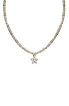 Women's Jane Basch Diamond Star Necklace