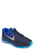 Men's Nike Air Max 2017 Running Shoe M - Blue