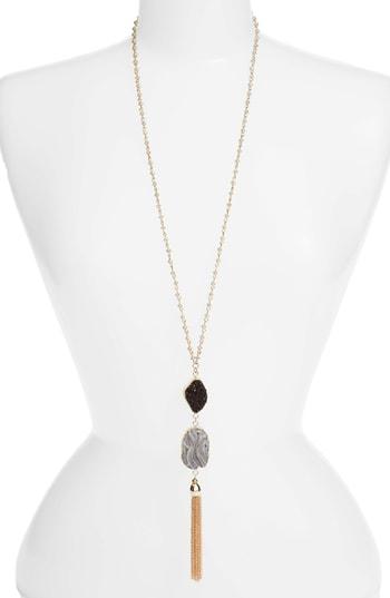 Women's Panacea Double Drusy Necklace