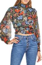 Women's Astr The Label Brandi Peplum Blouse - Blue