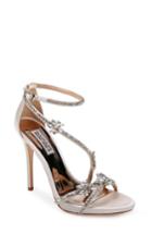 Women's Badgley Mischka Hodge Strappy Sandal M - White