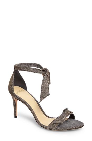 Women's Alexandre Birman Clarita Ankle Strap Sandal .5 M - Metallic