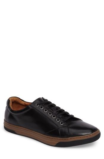Men's Johnston & Murphy Fenton Low-top Sneaker M - Black