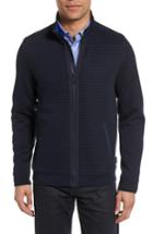 Men's Ted Baker London Whooty Full Zip Fleece Jacket (xl) - Blue