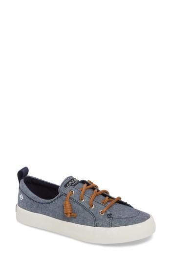 Women's Sperry Crest Vibe Slip-on Sneaker M - Blue