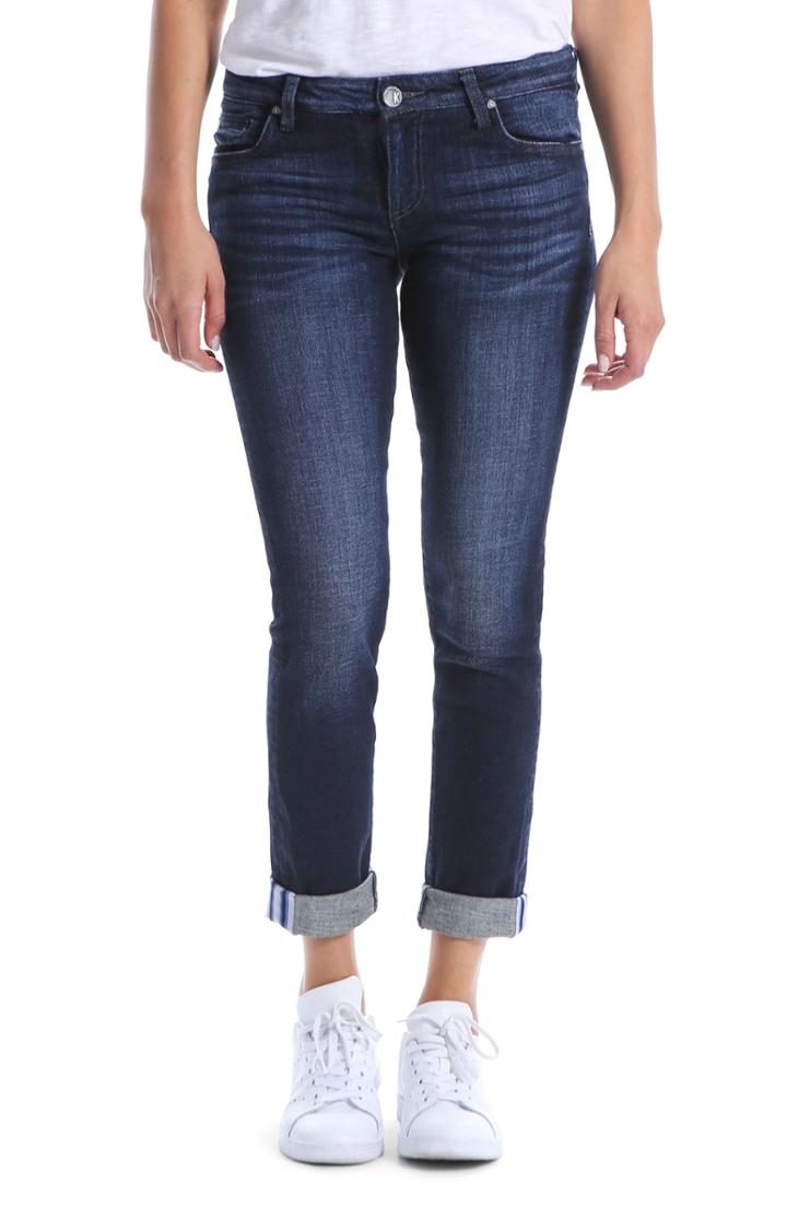 Women's Kut From The Kloth Catherine Slim Boyfriend Jeans - Blue