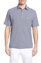Men's Johnnie-o Jack Stripe Jersey Polo, Size - Blue