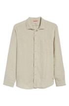 Men's Tommy Bahama Seaspray Breezer Standard Fit Linen Sport Shirt, Size - Brown