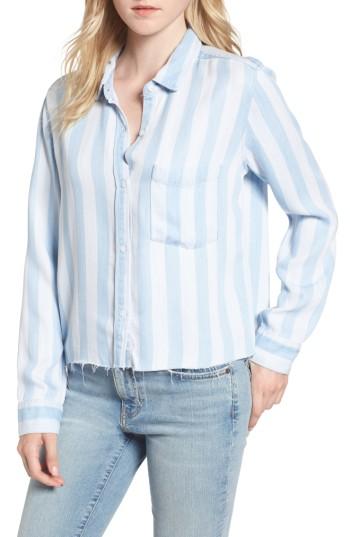 Women's Rails Bishop Distressed Stripe Blouse