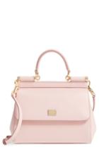 Dolce & Gabbana Small Miss Sicily Leather Satchel -