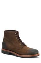 Men's Trask Ike Plain Toe Boot M - Brown