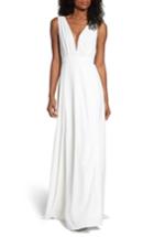 Women's Joanna August Plunging Wrap Dress - White