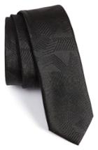 Men's Boss Solid Abstract Weave Tie