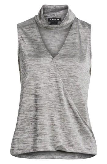Women's Trouve Choker Tank - Grey