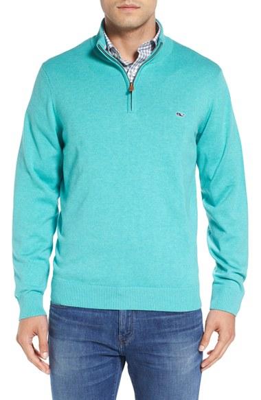 Men's Vineyard Vines Quarter Zip Sweater
