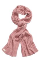 Women's Ugg Cable Knit Scarf, Size - Pink