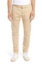Men's J.crew Slim Fit Garment Dyed Stretch Chinos 32 - Beige