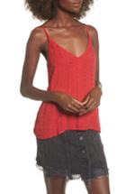 Women's Lost + Wander Rouge Beaded Camisole Top - Red