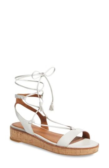 Women's Frye Miranda Gladiator Platform Sandal M - White