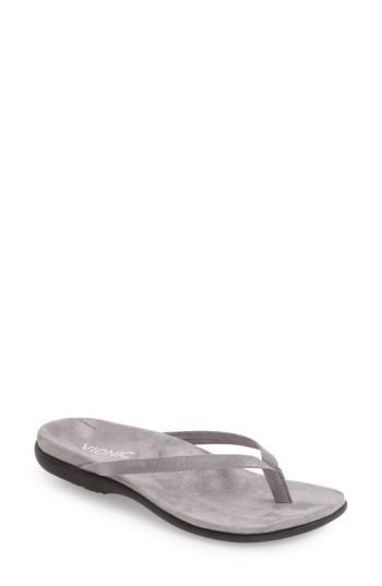 Women's Vionic 'corfu' Sandal M - Metallic