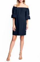 Women's Maternal America Off The Shoulder Maternity Dress - Black