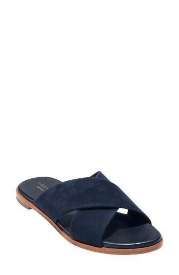 Women's Cole Haan Anica Slide Sandal B - Blue