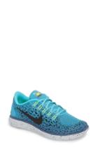 Women's Nike Free Rn Distance Shield Running Shoe M - Blue