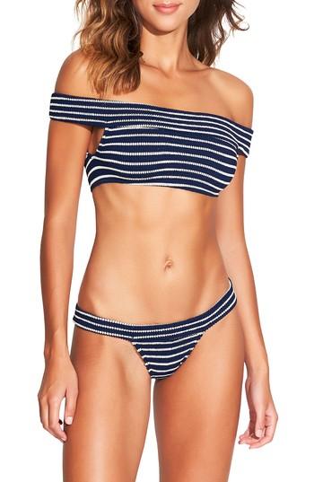 Women's Bound By Bond-eye The Marley Two-piece Bikini Swimsuit, Size - Blue