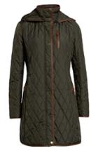 Women's Lauren Ralph Lauren Quilted Jacket, Size - Green