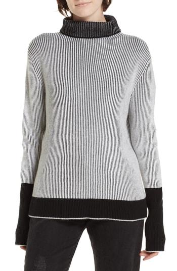 Women's La Ligne Aaa Turtleneck Cashmere Sweater - Ivory