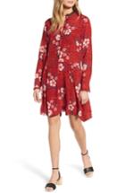 Women's Zadig & Voltaire Ruti Pensee Double Floral Silk Dress - Red