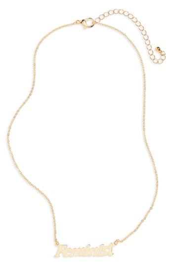 Women's Bp. Feminist Necklace