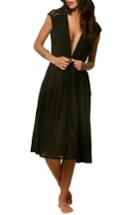 Women's O'neill Lillian Cover-up Maxi Dress - Black
