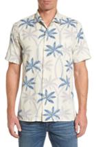 Men's Tommy Bahama Palmas Palooza Woven Shirt, Size - White