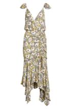 Women's Veronica Beard Martine Floral Print Dress - Yellow