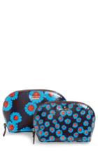 Kate Spade New York Tangier Floral Set Of 2 Cosmetic Cases