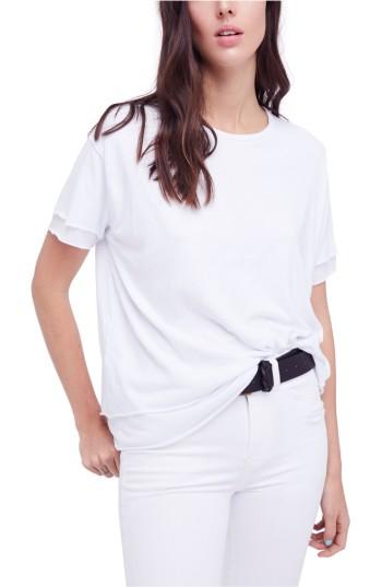 Women's Free People Cloud Nine Tee - White