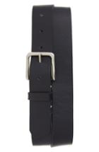 Men's 1901 Moro Bar Tack Leather Belt - Navy Peacoat