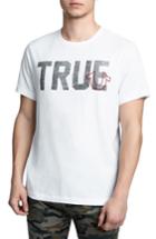 Men's True Religion Brand Jeans True Slogan T-shirt - White
