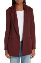 Women's Undercover Hoodie Blazer - Purple
