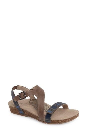 Women's Aetrex Jenny Sandal M - Grey