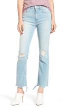 Women's Mother The Dutchie Ripped Ankle Jeans - Blue