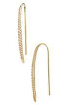 Women's Nordstrom Pave Pull Through Earrings