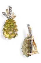 Women's Alexis Bittar Lucite Pineapple Earrings