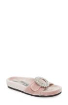 Women's Jeffrey Campbell Upolu Embellished Slide Sandal Us / 36eu - Pink