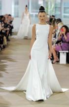 Women's Ines Di Santo Promise Detachable Bow & Train, Size In Store Only - Ivory